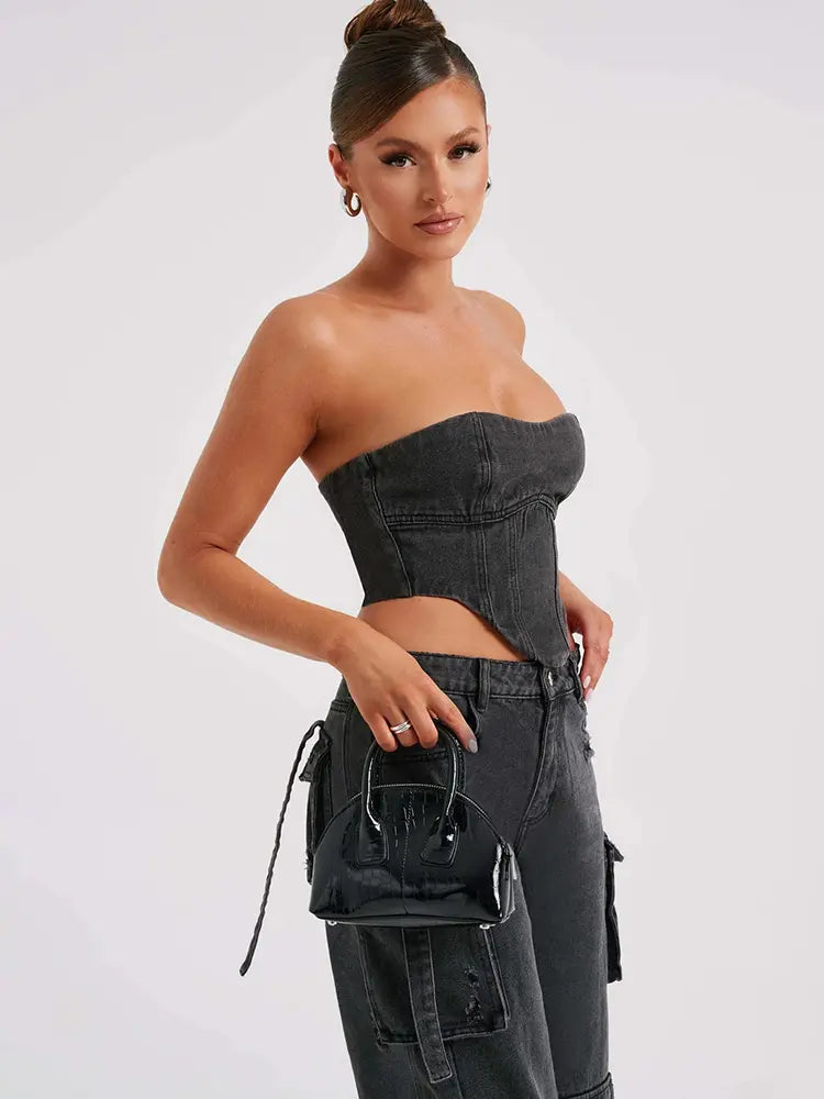 Trendy 3D Pocket Low-Rise Jeans