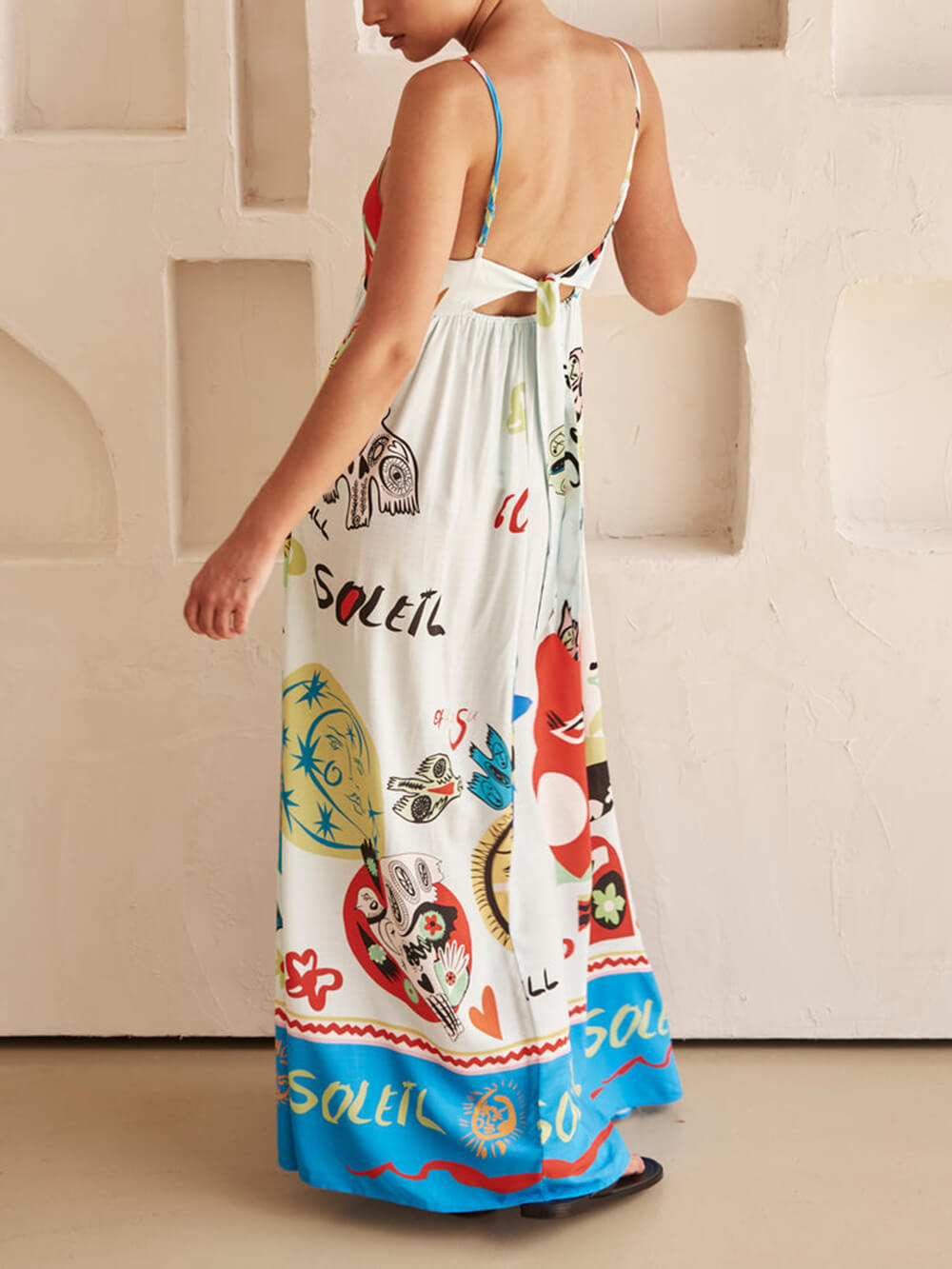Camila - Floral Ruched Strapless Slit Maxi Dress