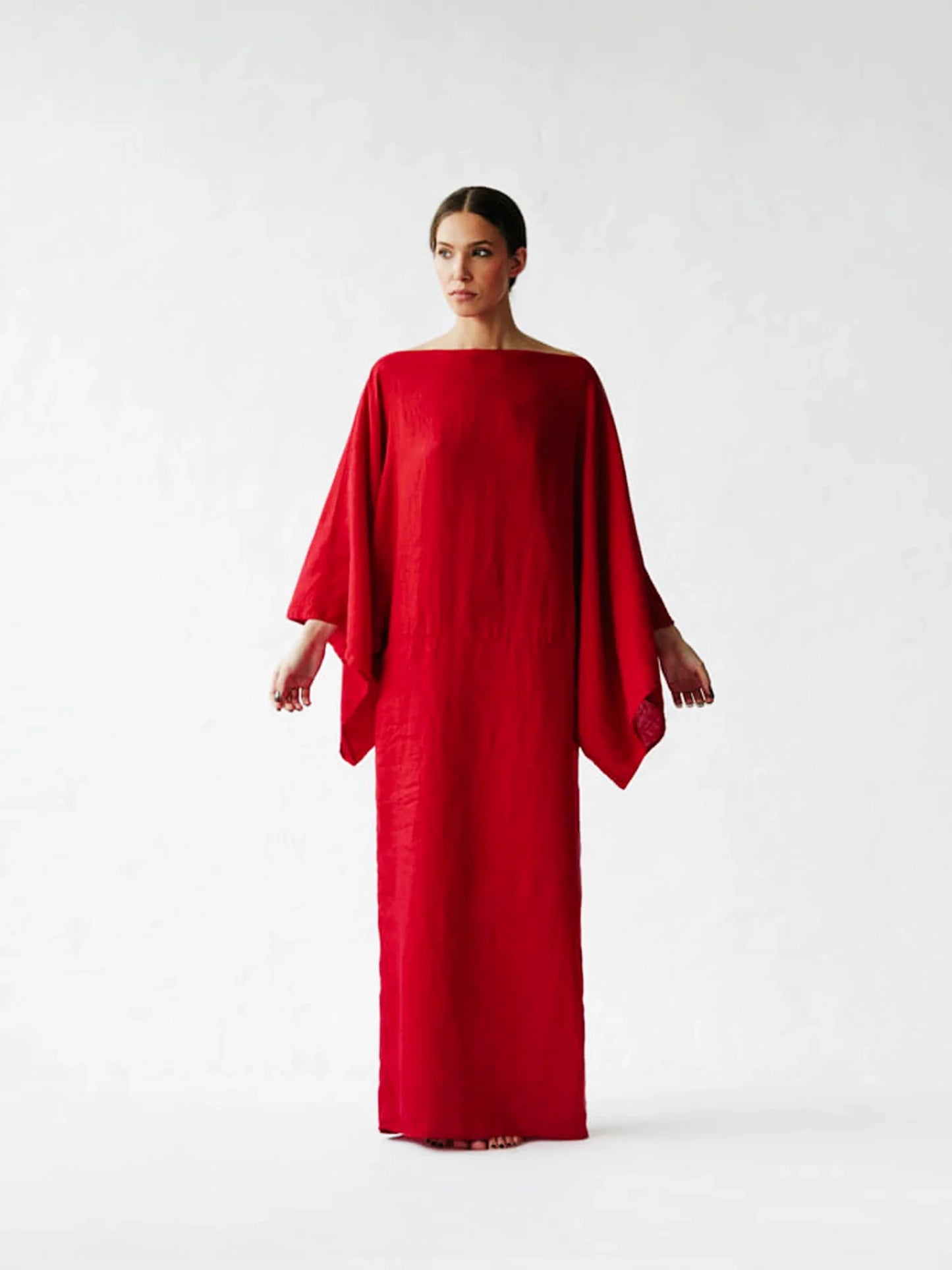 Ren - Linen Breeze Kimono Dress
