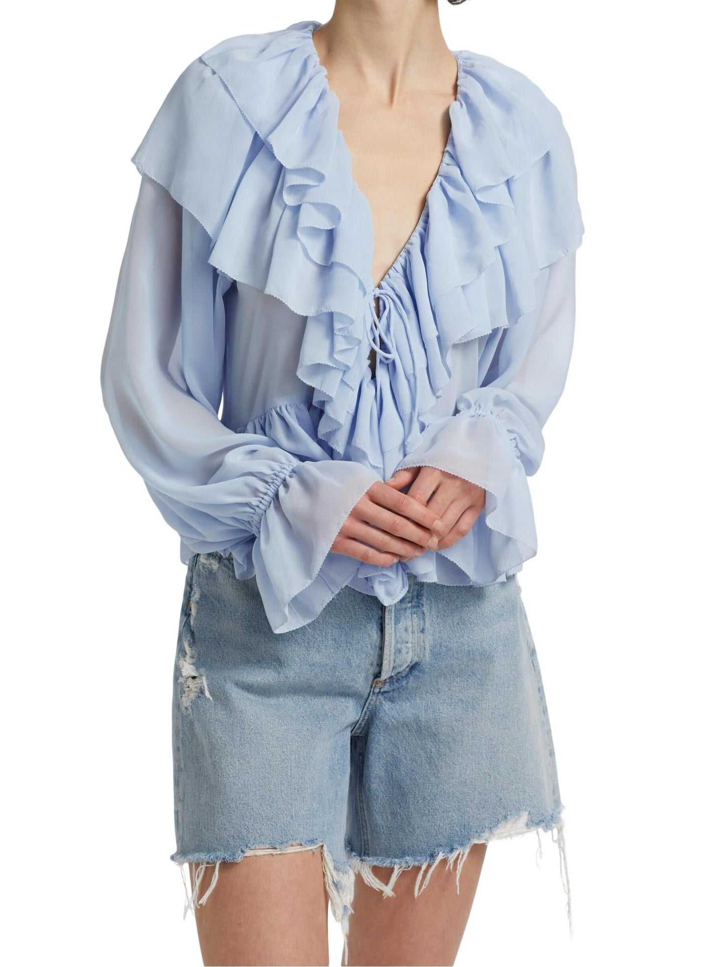 Cobb Ruffles Top