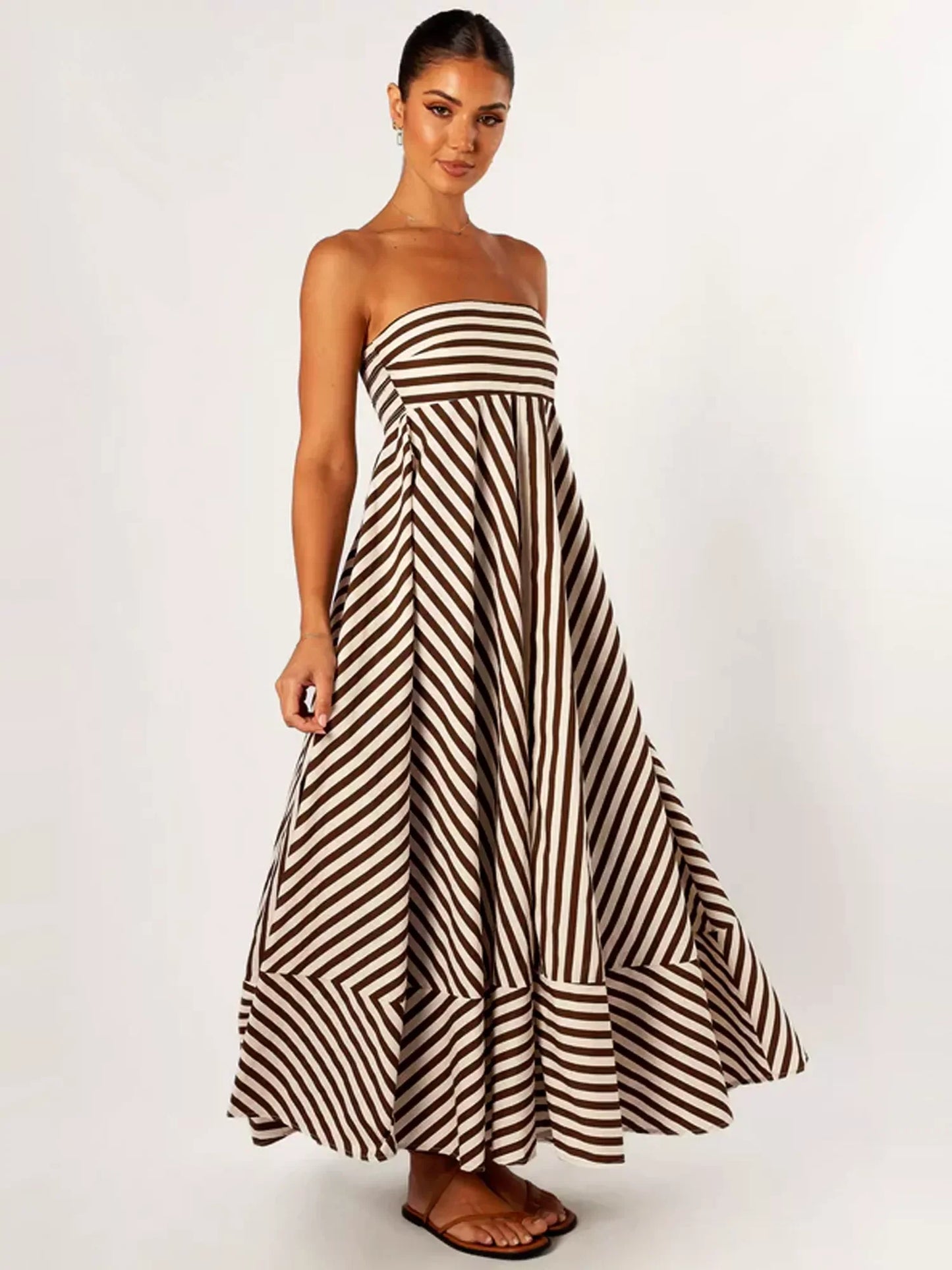 Luna - Ruched Back Maxi Dress