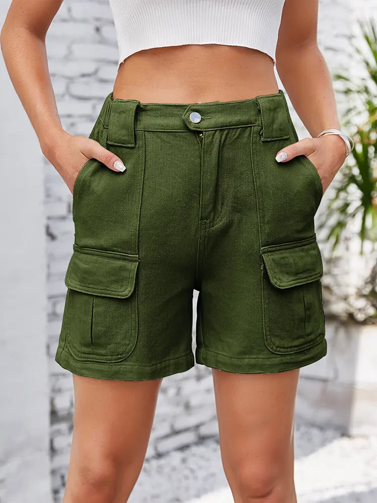 Casey – Cargo Shorts With Adjustable Waist