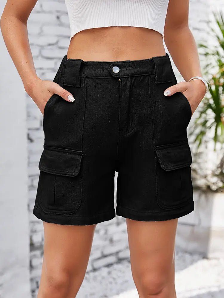 Casey – Cargo Shorts With Adjustable Waist