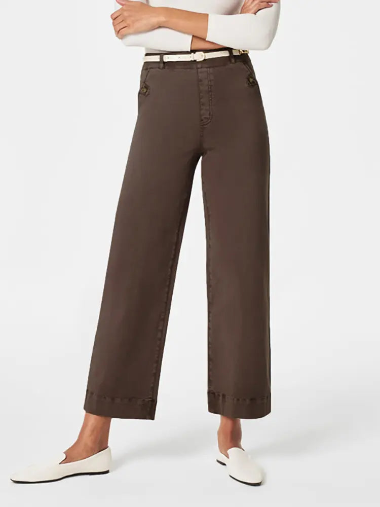 Elena – Wide-Leg Denim Pants With Stretch Comfort