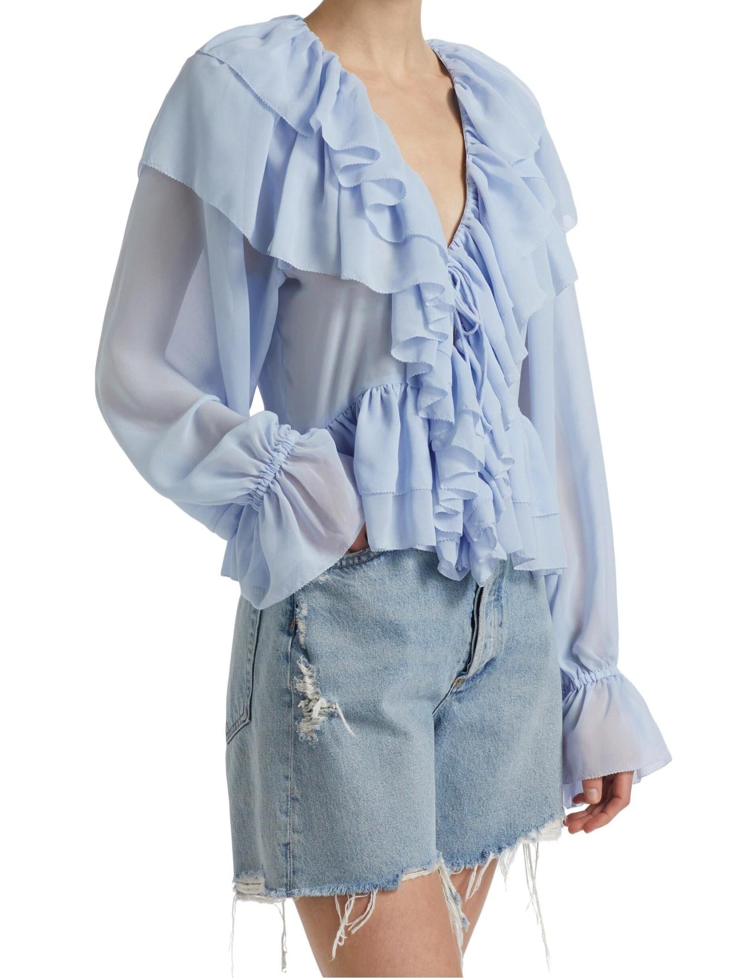 Cobb Ruffles Top