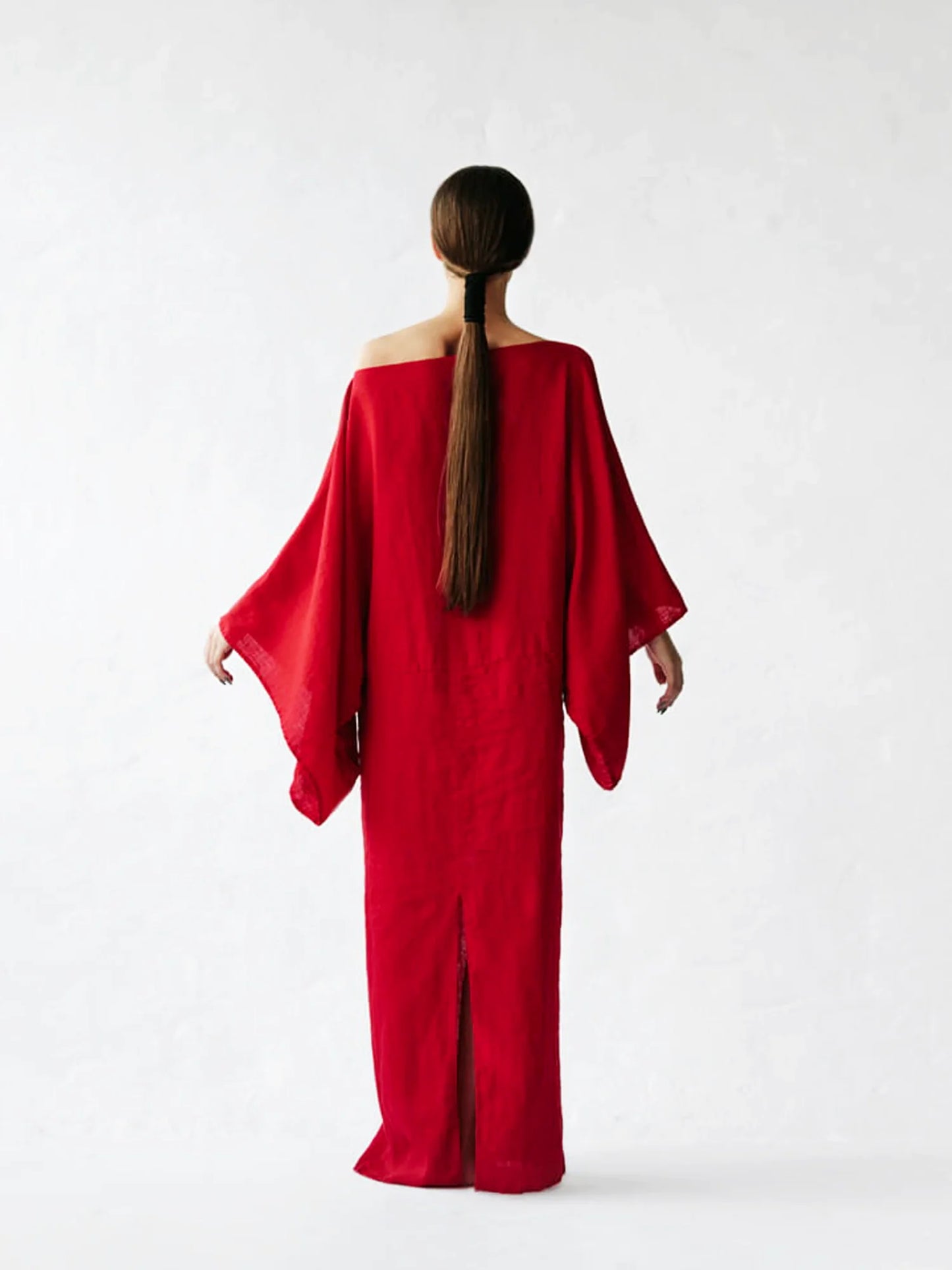 Ren - Linen Breeze Kimono Dress