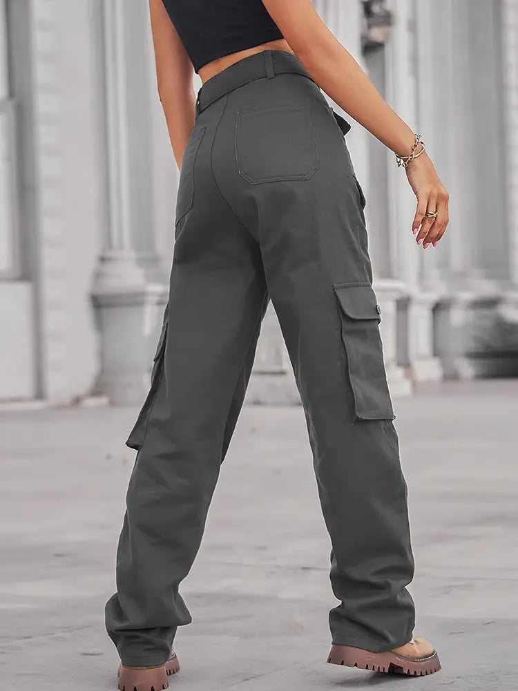 Premium Urban Cargo Denim Pants