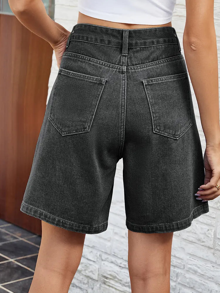 Tessa – Bermuda Shorts With Adjustable Waist