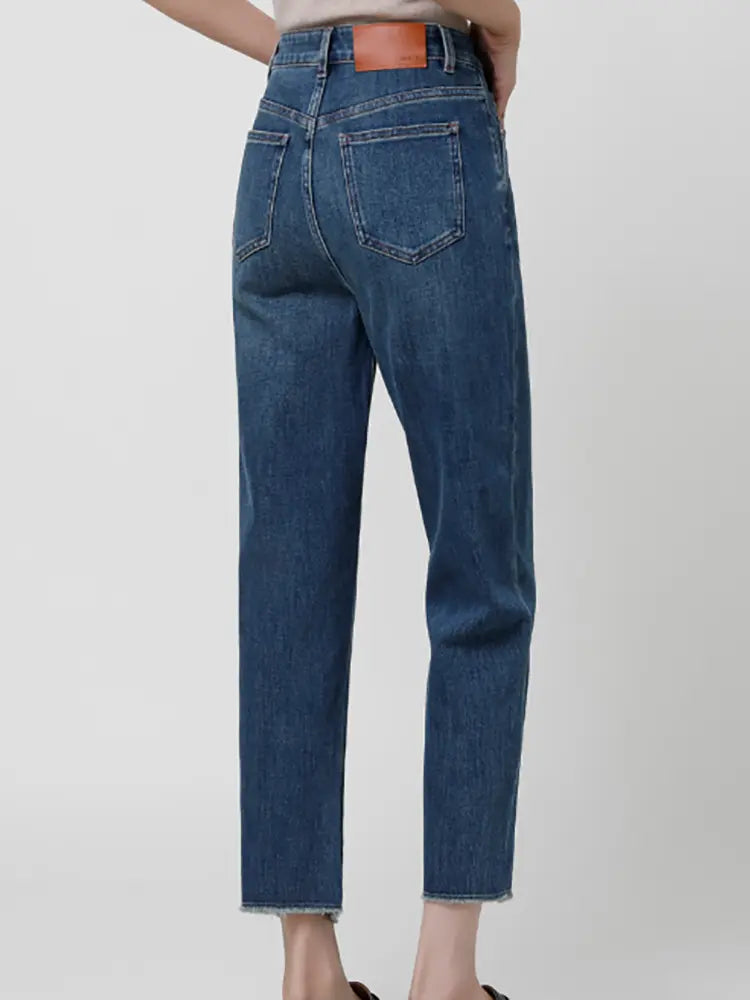 Camille – Cigarette Jeans With Flattering High Waist
