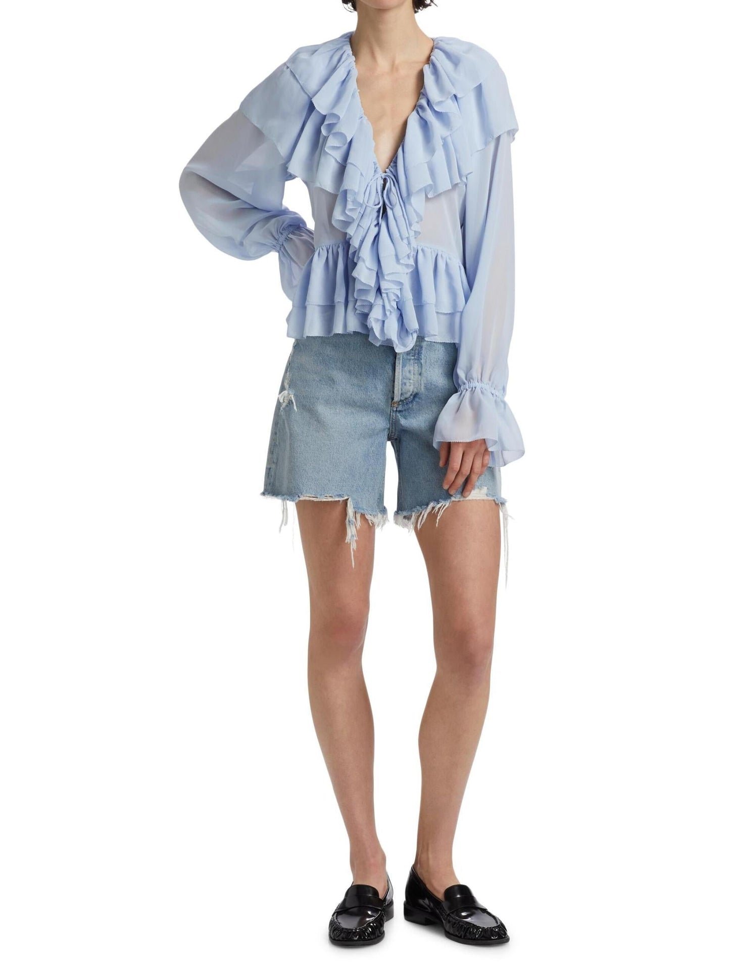 Cobb Ruffles Top