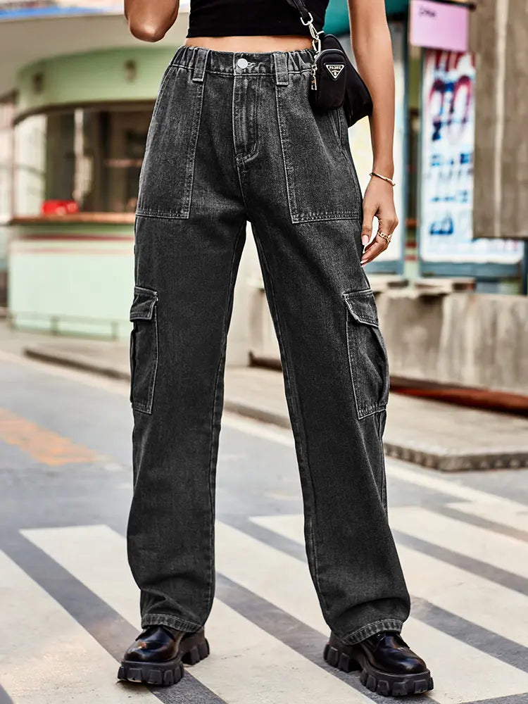 Modern Relaxed Side-Pocket Jeans
