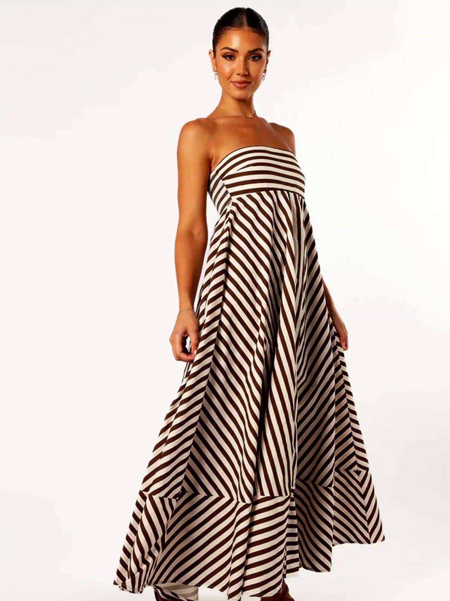 Luna - Ruched Back Maxi Dress