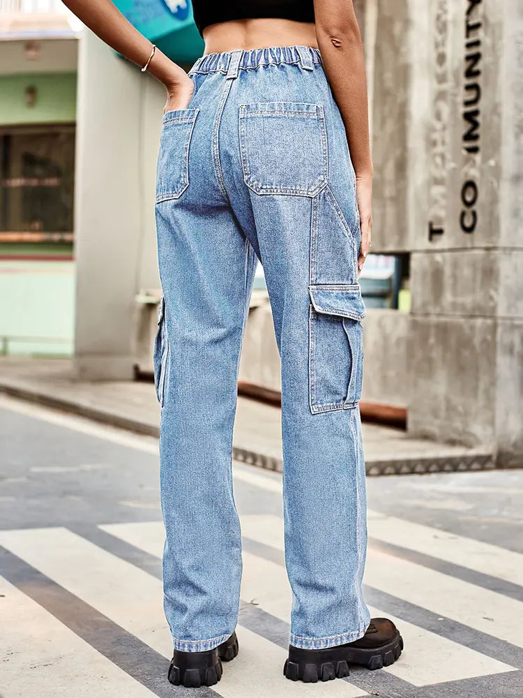 Modern Relaxed Side-Pocket Jeans