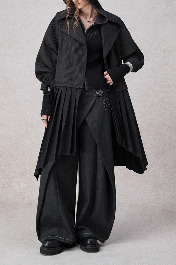 Symphony Layers Double Waist Wide-Leg Jeans
