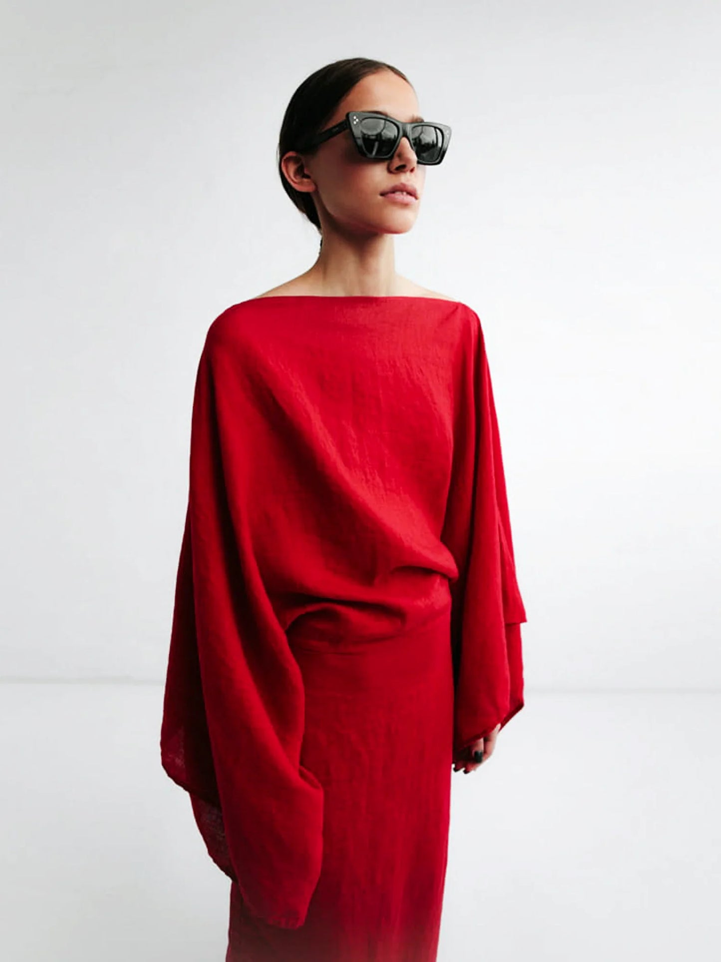 Ren - Linen Breeze Kimono Dress