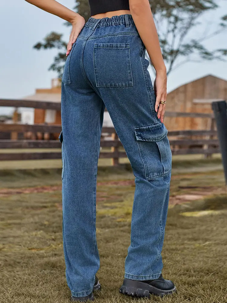 Urban Flex Utility Denim Pants