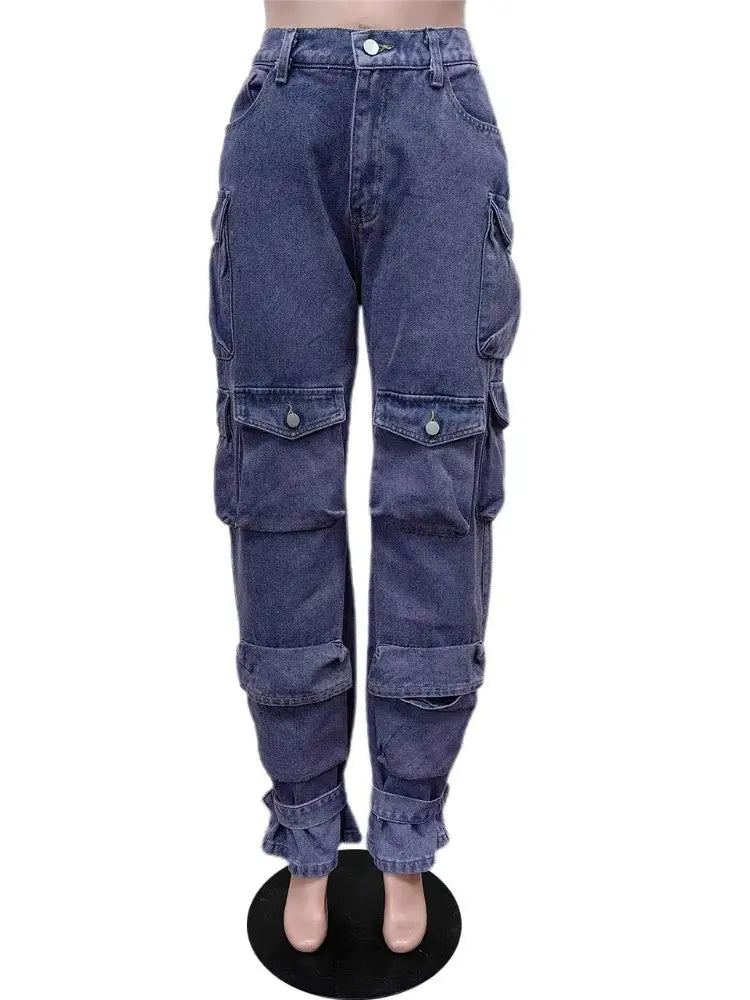 Nova - Relaxed Utility Street Cargo Jeans