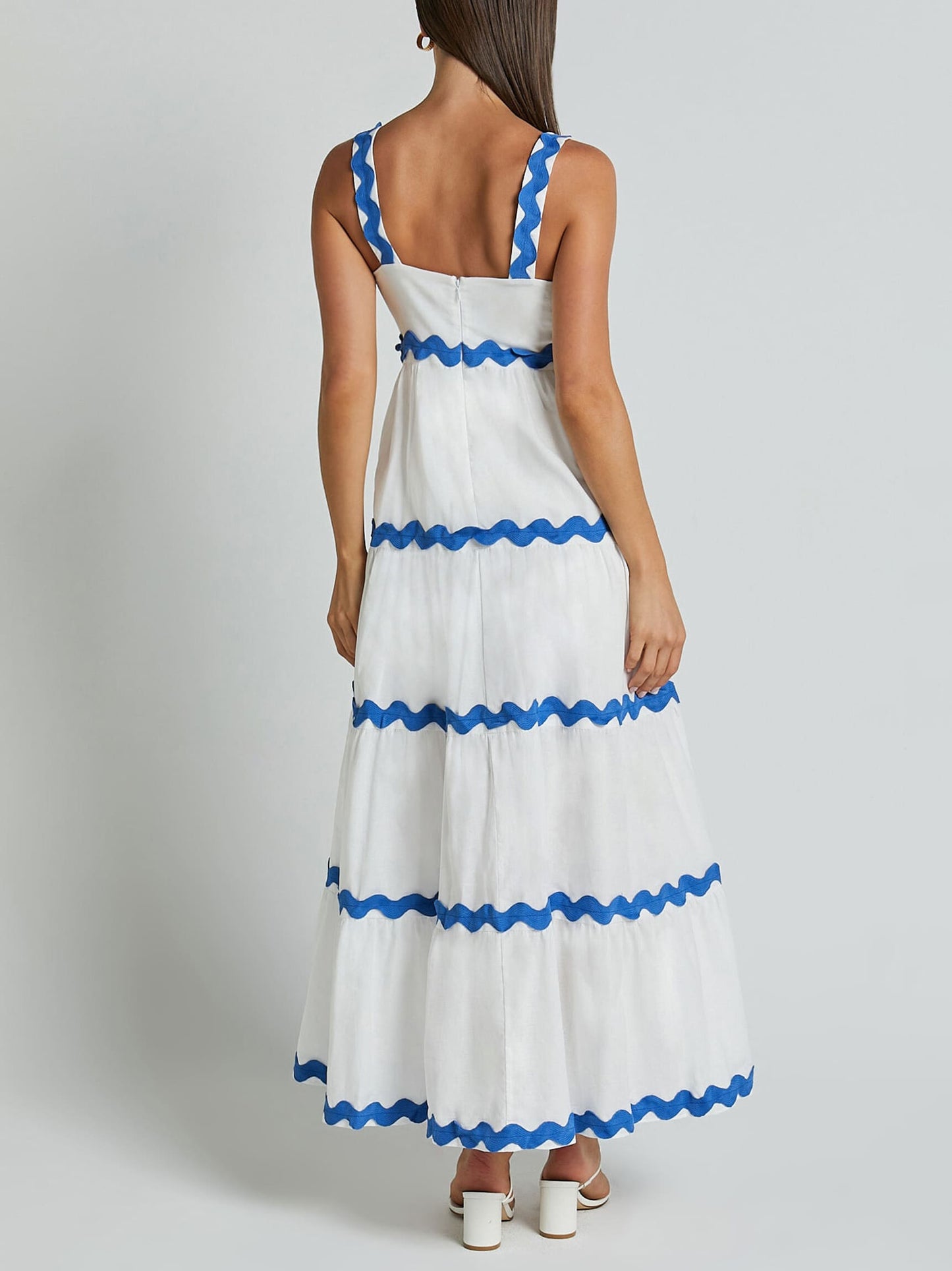 Isla - Elegant Bandeau Midi Dress