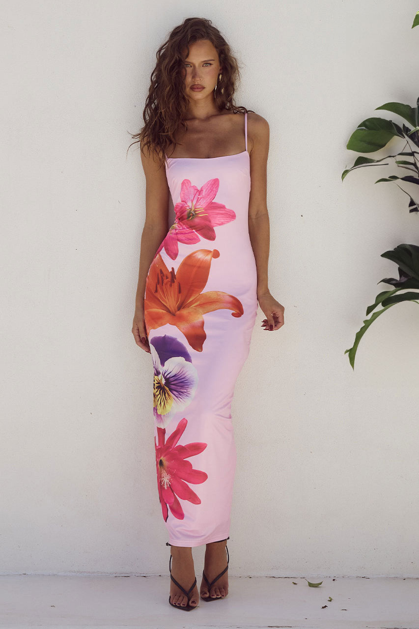 Deia - Floral Midi Dress