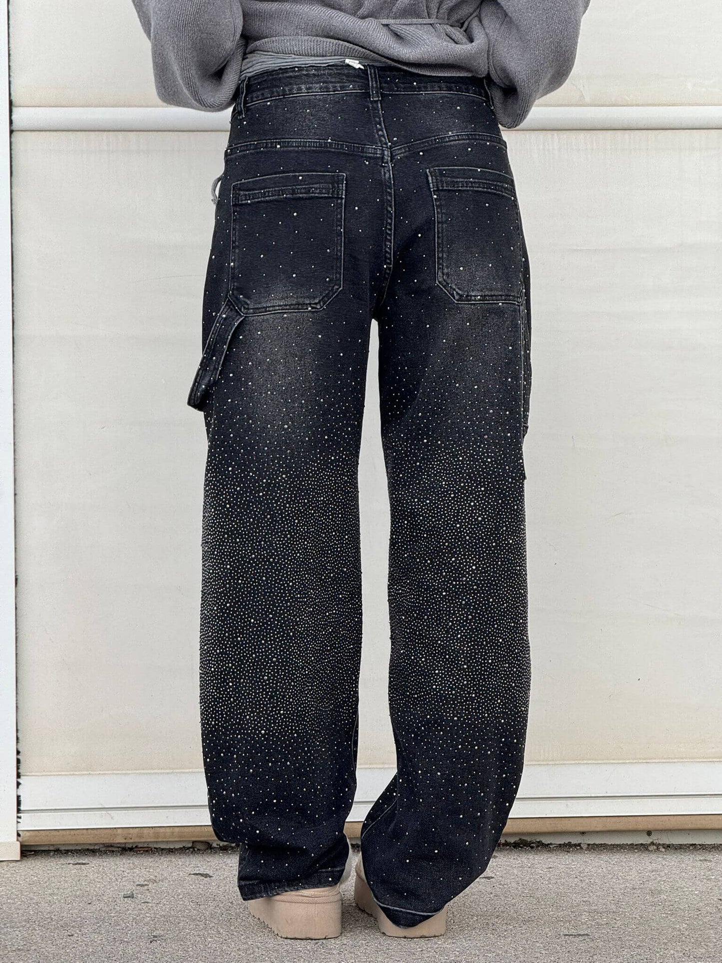 Starlit Shine Balloon Carpenter Denim Jeans