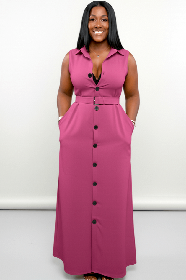 Linda - Elegant Flow Maxi Dress