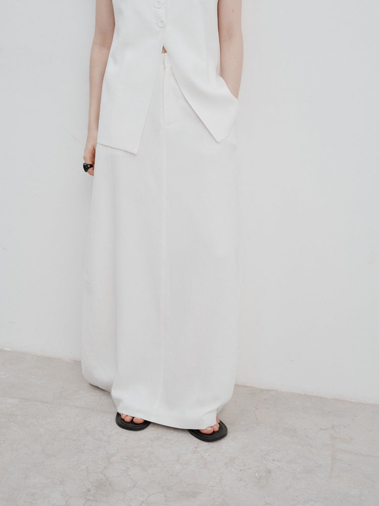 Luxury Casual High-Waisted Skirt