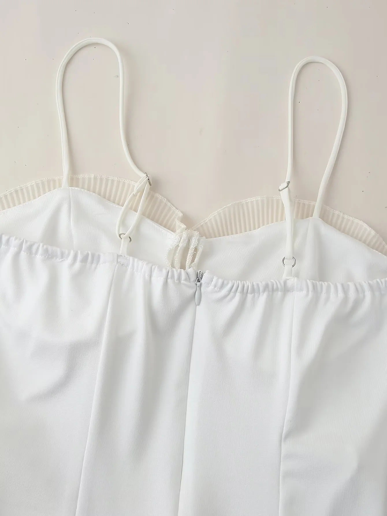 Pleated Chic - Frilly Maxi Dress - Airnori