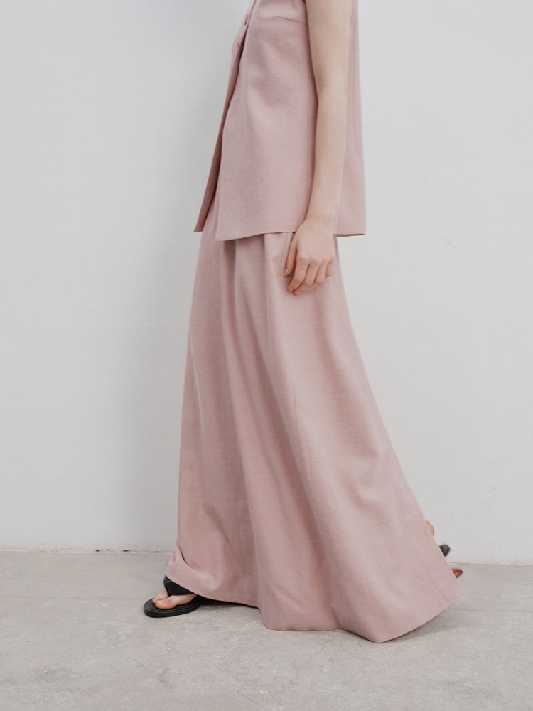 Luxury Casual High-Waisted Skirt