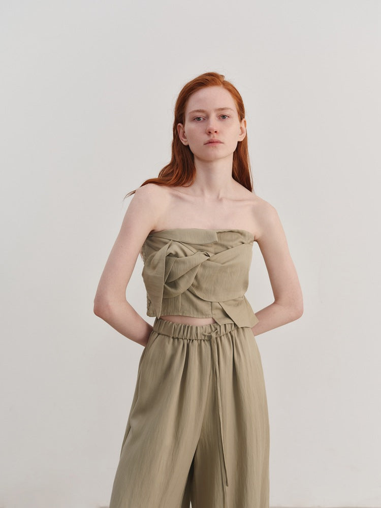 Tencel Off-Shoulder Top
