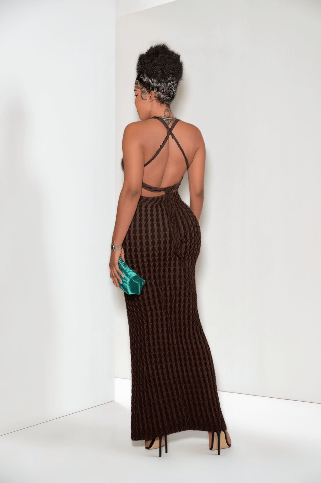 RADIANT HALTER MAXI