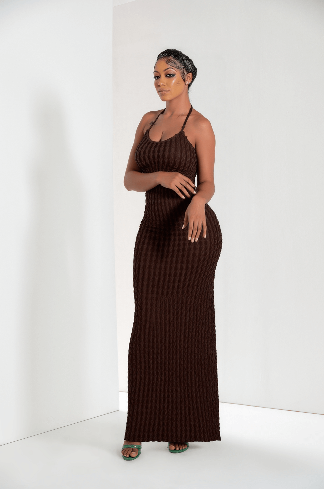 RADIANT HALTER MAXI