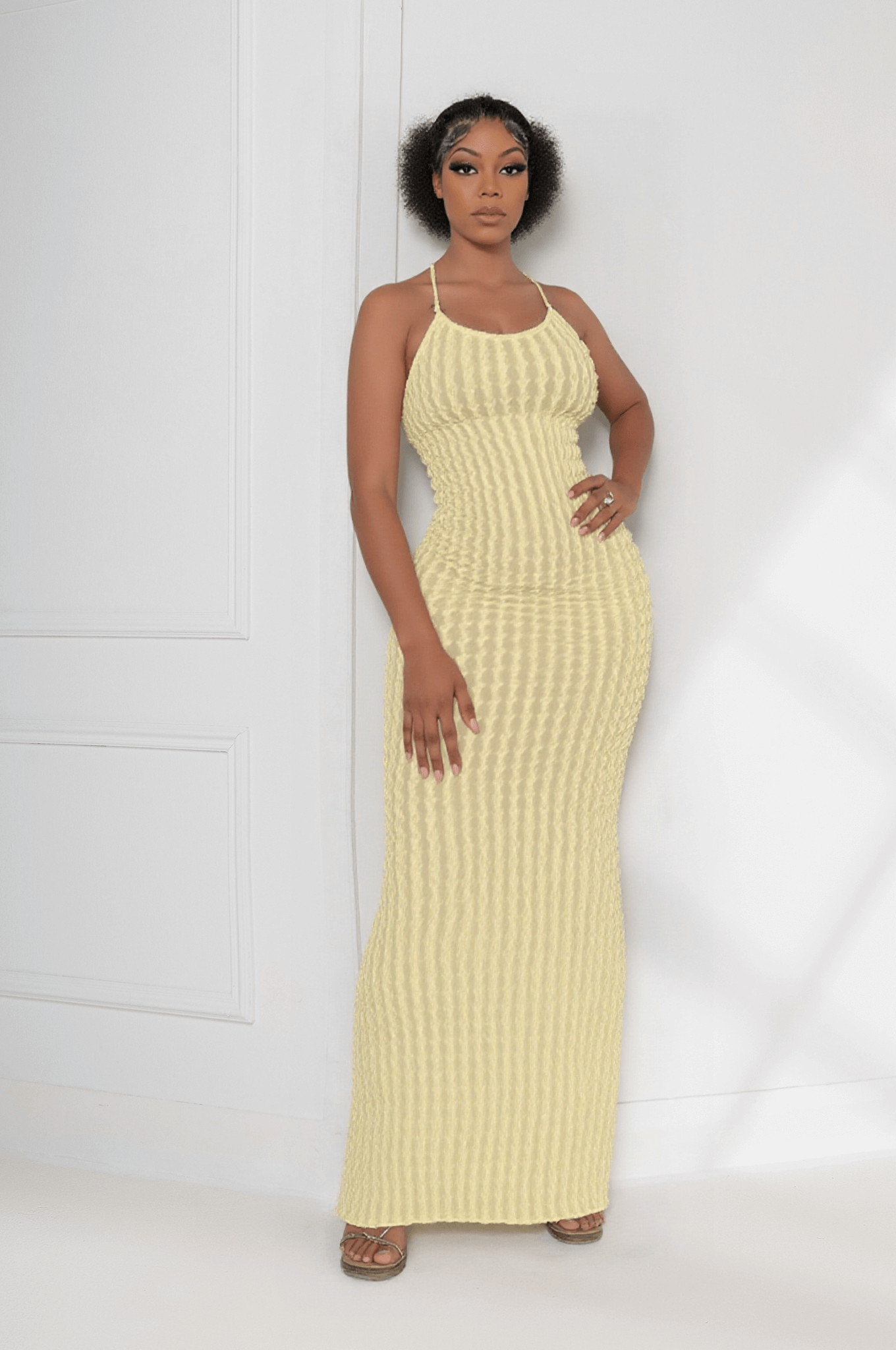 RADIANT HALTER MAXI