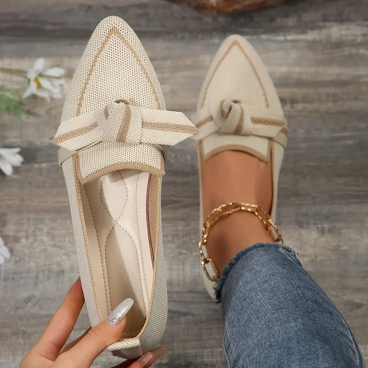ENTINA KNIT FLATS