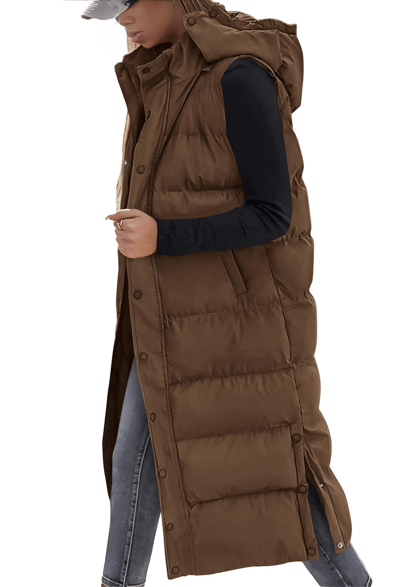 Aurora | Long Puffer Vest