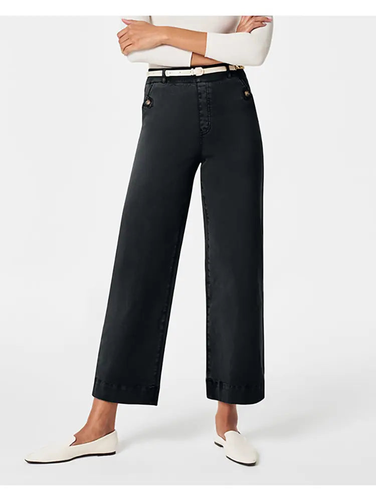 Elena – Wide-Leg Denim Pants With Stretch Comfort