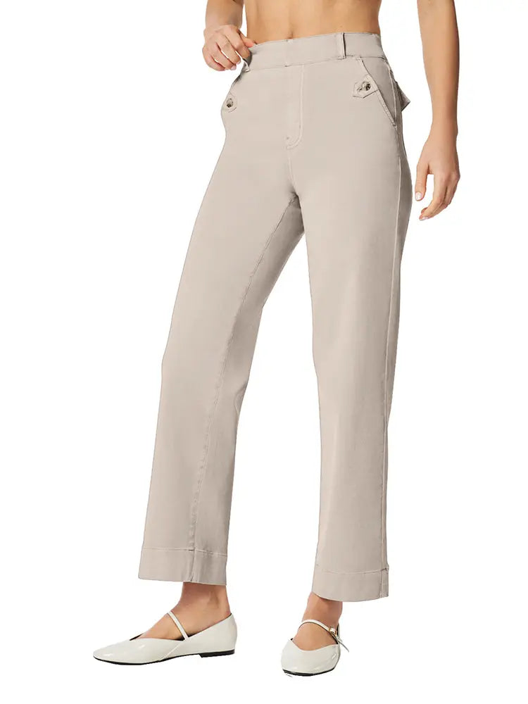 Elena – Wide-Leg Denim Pants With Stretch Comfort