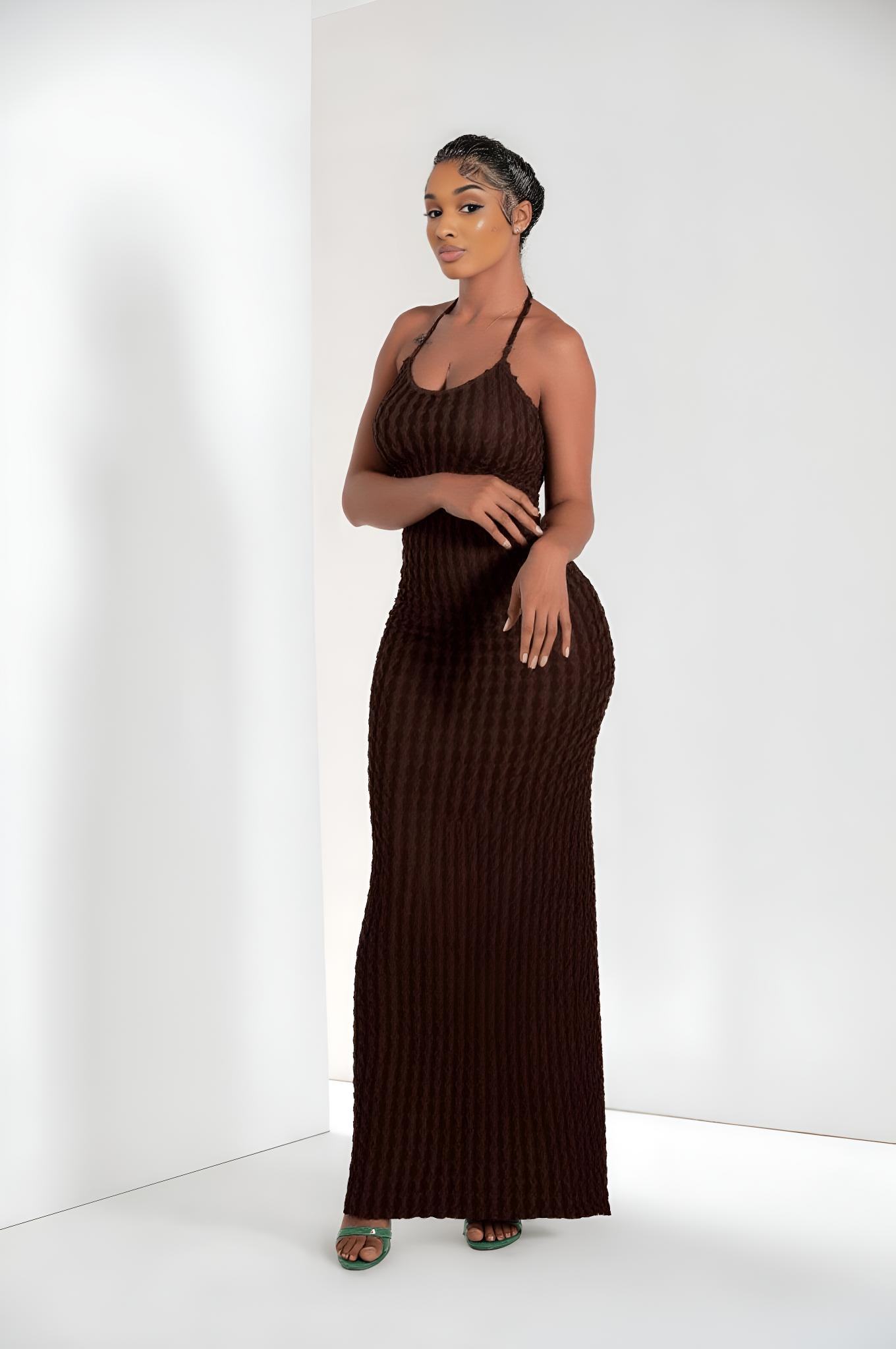 RADIANT HALTER MAXI