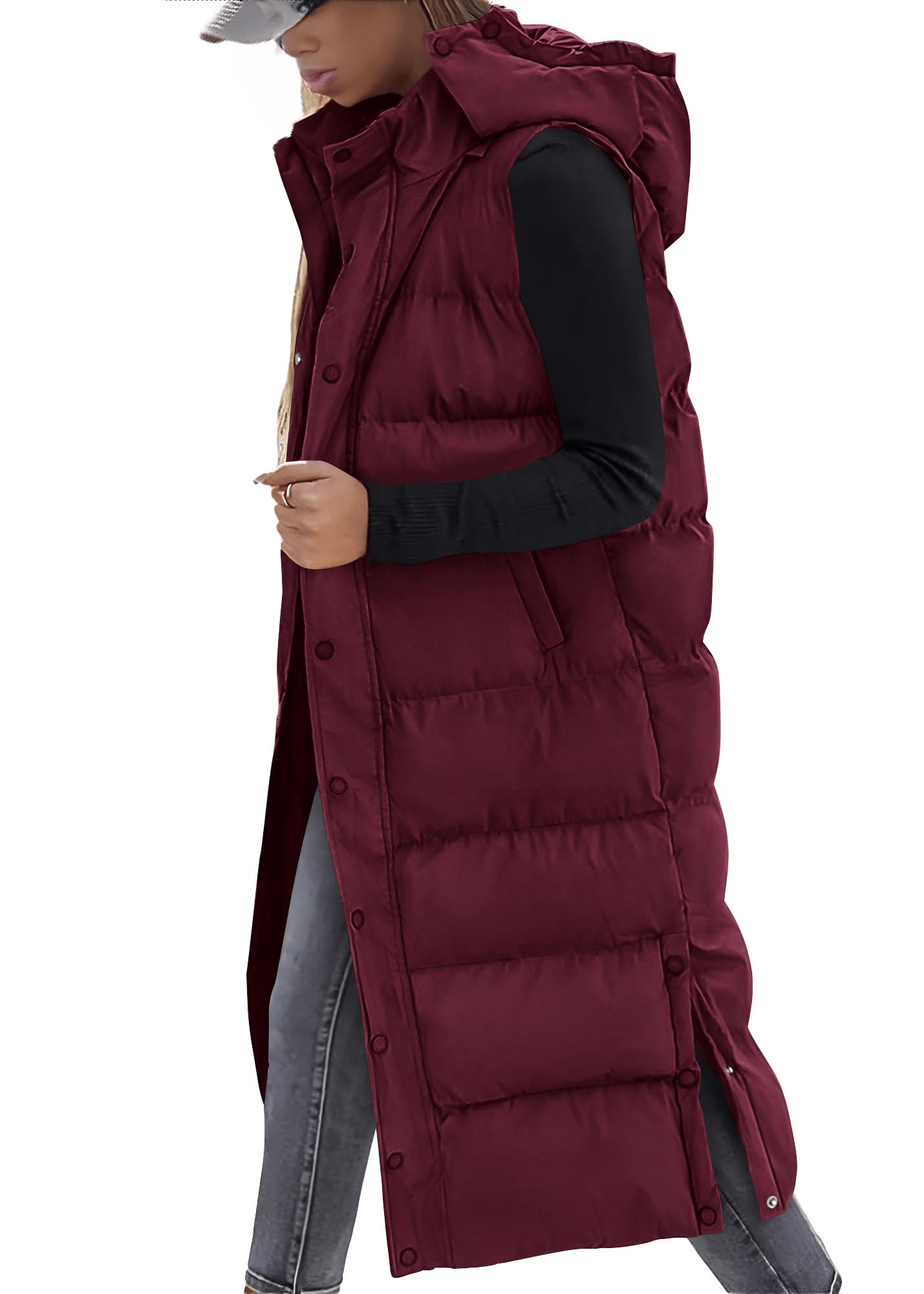 Aurora | Long Puffer Vest