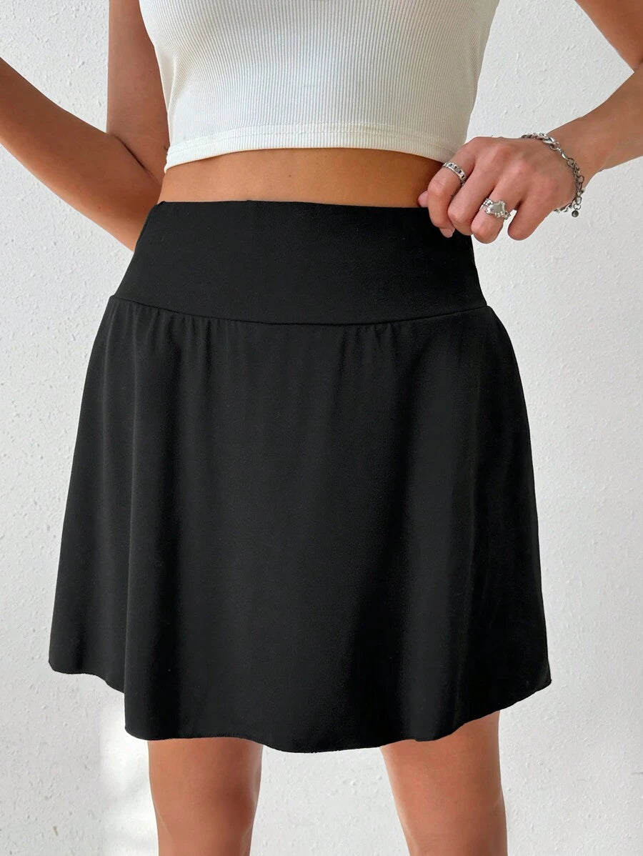 Everyday Ease Black Skort