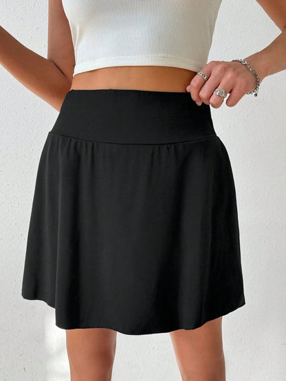 Everyday Ease Black Skort