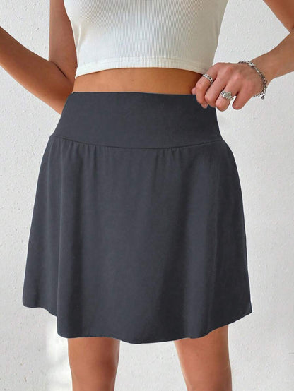 Everyday Ease Black Skort