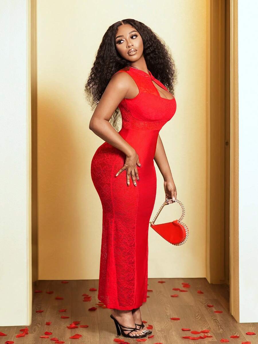 Red Empress Mermaid Dress