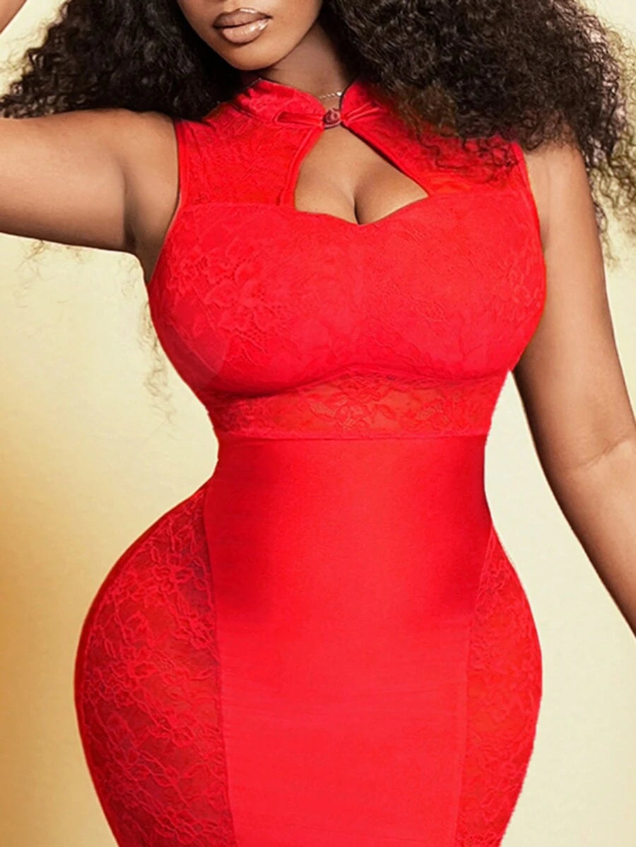 Red Empress Mermaid Dress