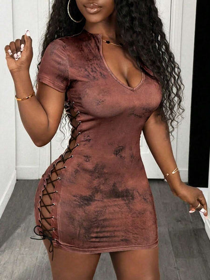 Desert Heat Side-Tie Dress