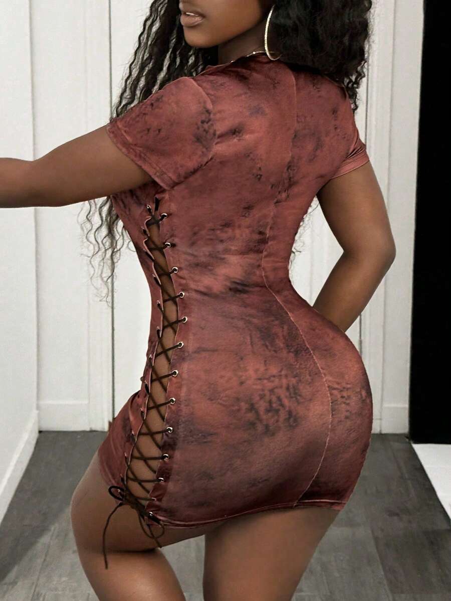 Desert Heat Side-Tie Dress