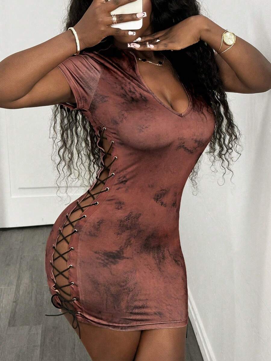 Desert Heat Side-Tie Dress