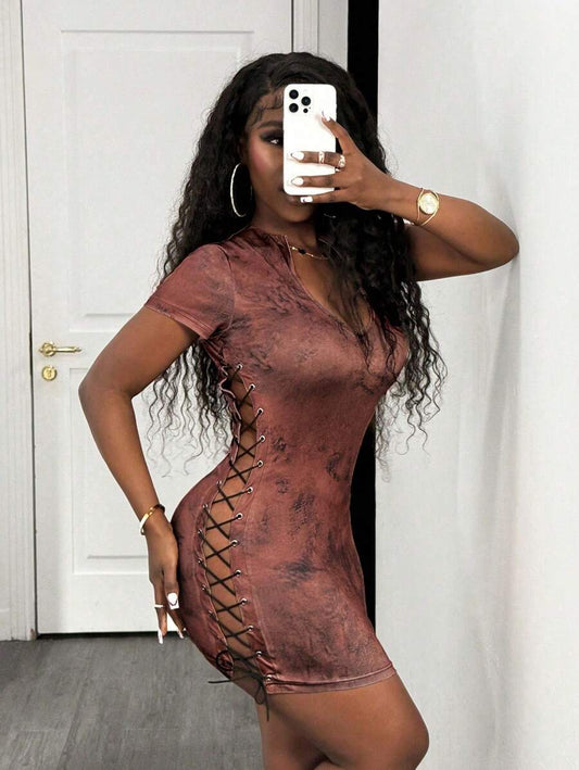 Desert Heat Side-Tie Dress