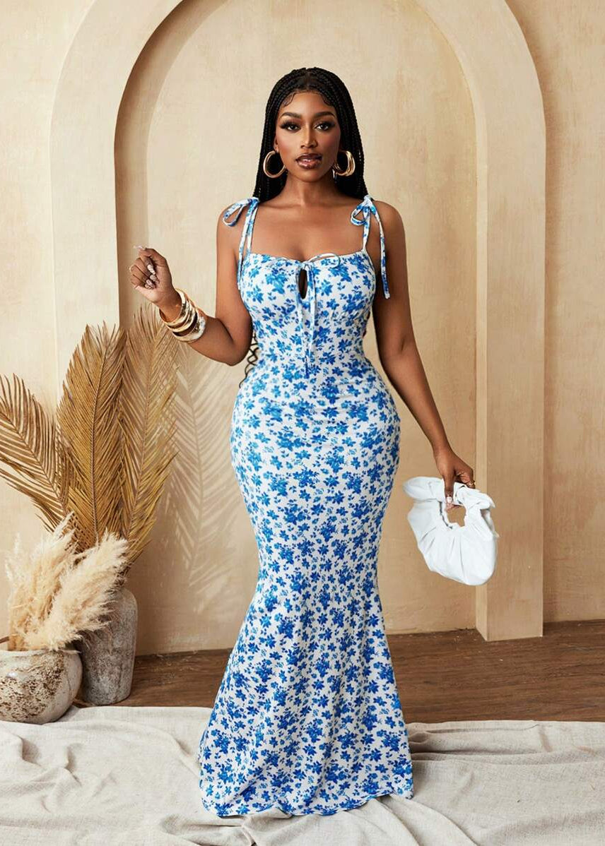 Burgundy Bloom Bodycon