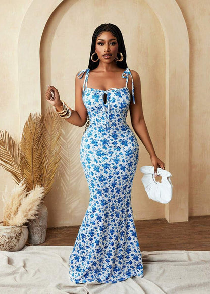 Burgundy Bloom Bodycon