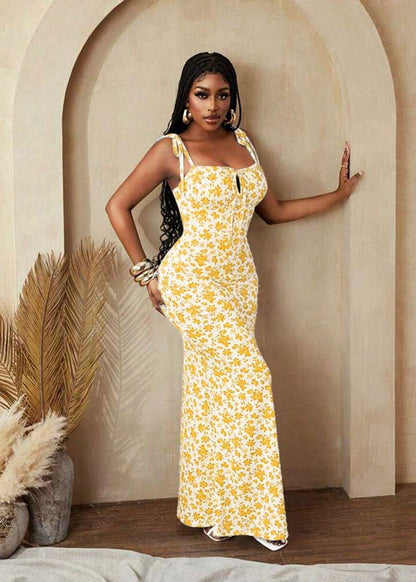 Burgundy Bloom Bodycon